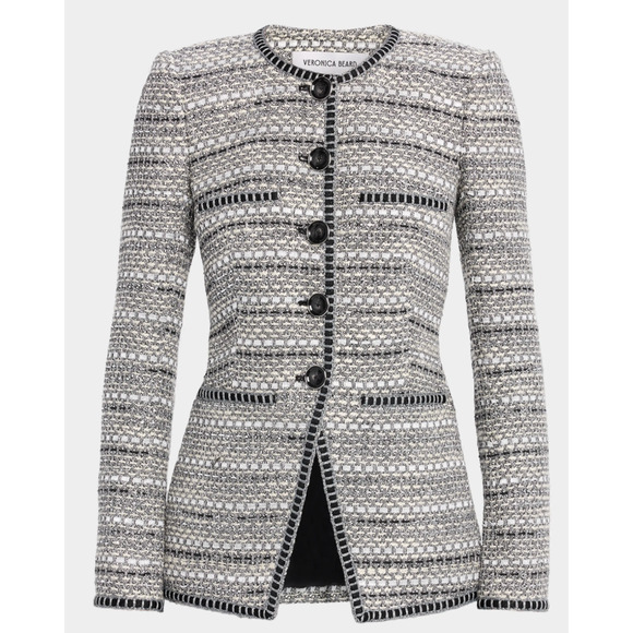 Veronica Beard Jackets & Blazers - Veronica Beard Alessia Tailored Tweed Jacket 10